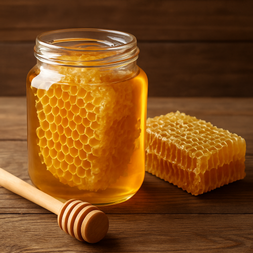 خرید عسل مومدار طبیعی طعمی اصیل با خواص دارویی و صادراتی